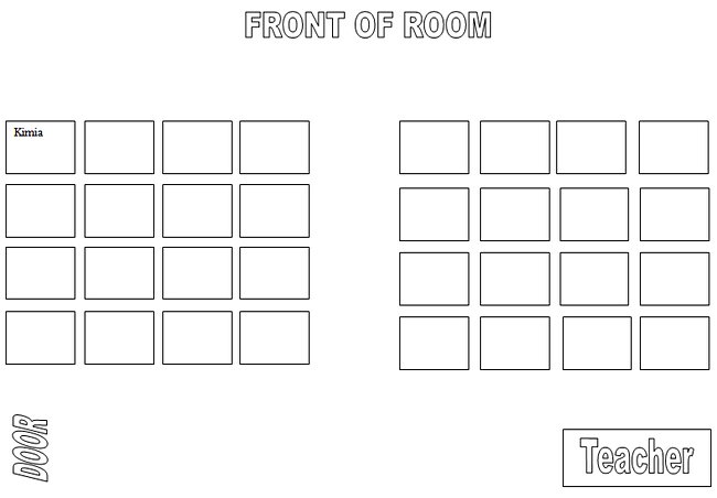 Zola Seating Chart