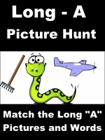 Long A Picture Hunt
