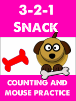 3-2-1 Snack Counting and Mouse Practice