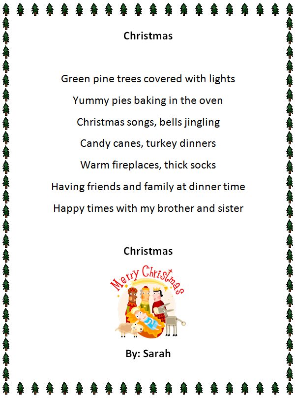 Christmas Poem 