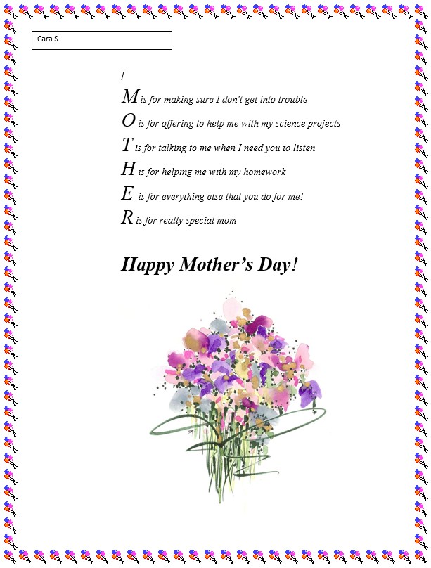 Mother s day essay - writing essay - from 9 $