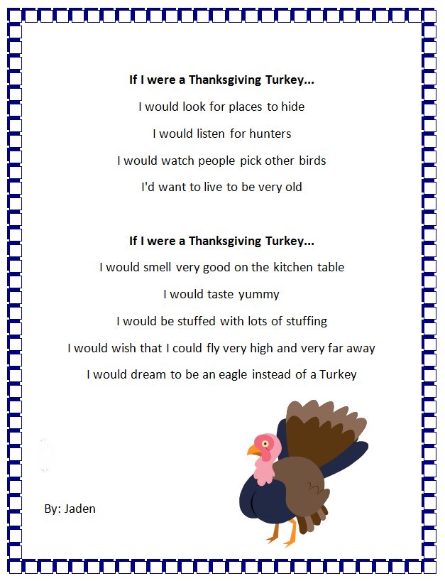 Things to be thankful for on thanksgiving poems