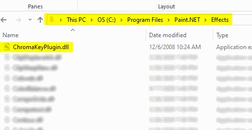 Chroma Key Plugin for Paint.NET