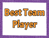 best team player student award