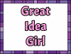 great idea girl award