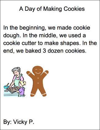 A day of Making Cookies