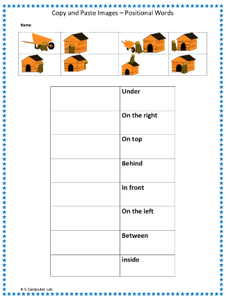 Copy and Paste Positional Images