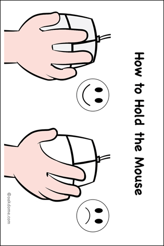 How to Hold the Mouse