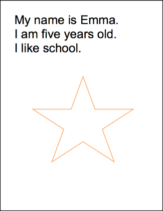 I Like School - Word Processing