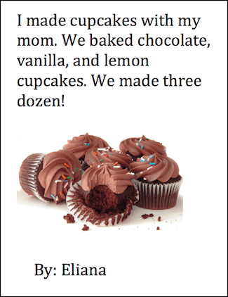 I Made Cupcakes - Narrative