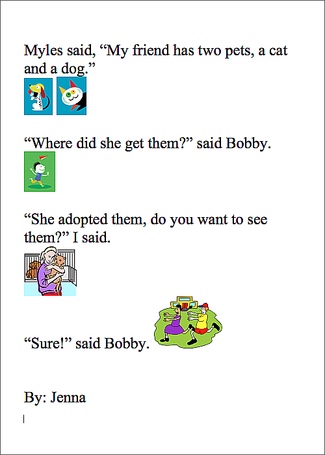 Punctuation - Adopted Pets