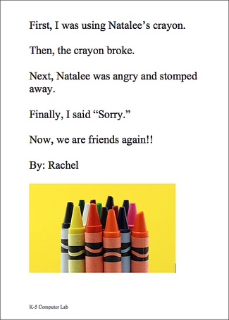 Punctuation - Word Processing - Natalee's Crayon