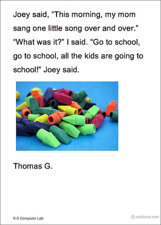 Punctuation - Mom Sang a Song