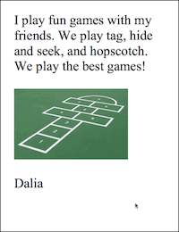 I play fun games