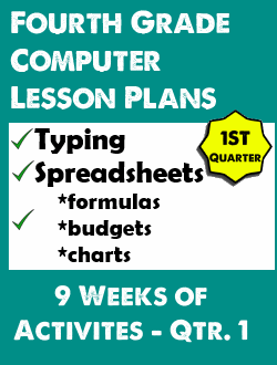 Fourth Grade Computer Lessons Qtr. 1