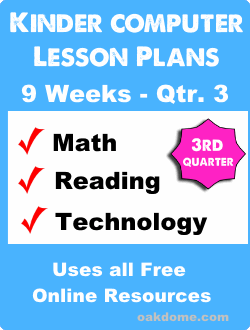 kinder tech lessons complete 9 week plan qtr 3