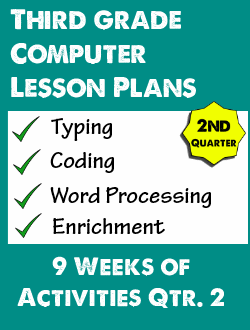 Third Grade Computer Lessons Qtr. 2