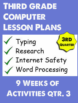 Third Grade Computer Lessons Qtr. 3