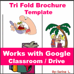 Google Classroom - Tri Fold Brochure Template