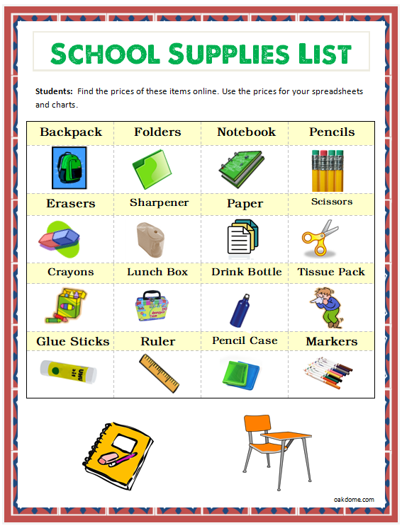 Classroom Supplies on a Budget  Continental Educational Publisher
