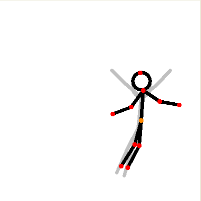 floating stick drawing