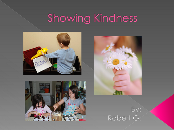 kindness presentation for elementary students