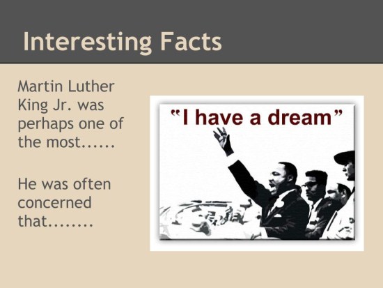 Martin Luther King Jr. - Presentation | K-5 Technology Lab