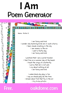 I am Poem Generator