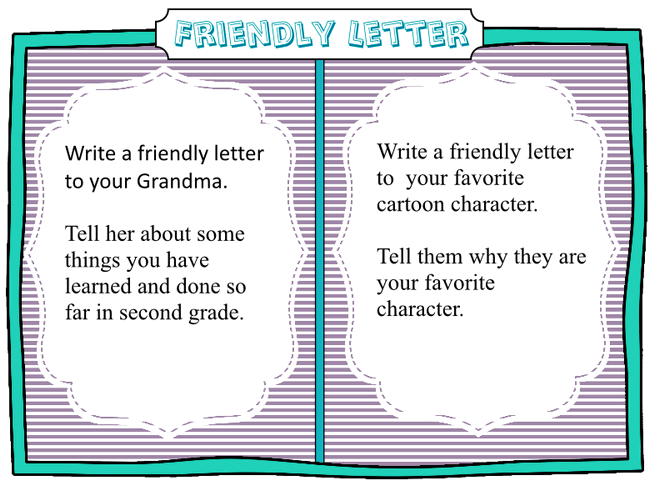 Friendly Letter Topics