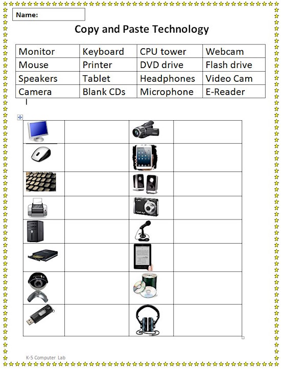 35 Label The Parts Of A Computer Worksheet Labels Design Ideas 2020