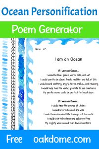 'Ocean' Poem Generator