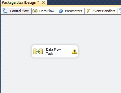 Set up Data Flow Task