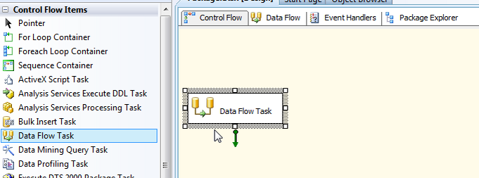 how to get activex script task in data tools