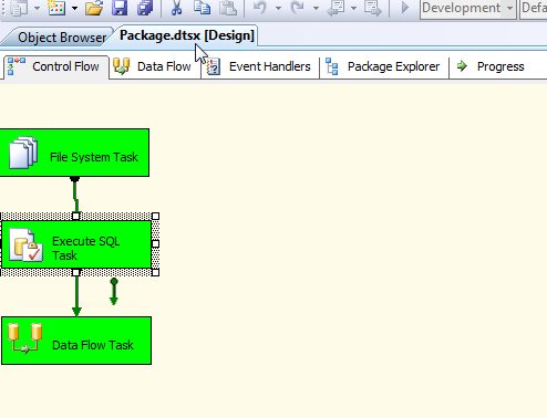 SSIS Package Debug