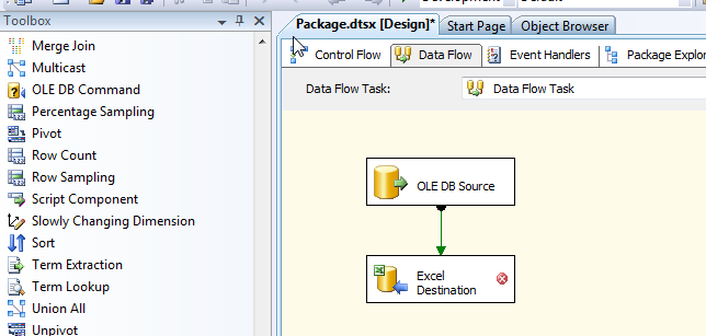 SSIS Excel Source