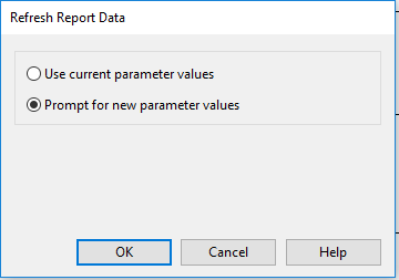 Prompt for Parameter Values