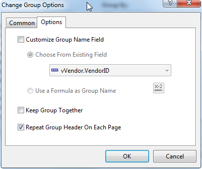 Option for Group
