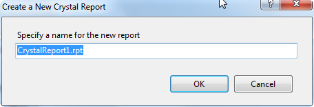 New Crystal Report Name