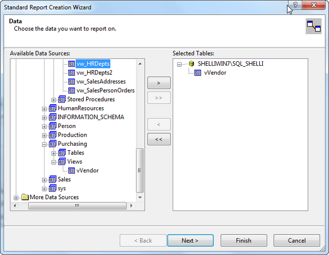 SQL Data Selection