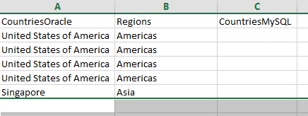 Excel No Match Results